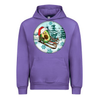Tulip Slide Avocado Urban Hoodie - FaDigitalArtStudio