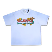 Grape Ice god fidence Urban Heavy Tee - MaliasSmallBusiness