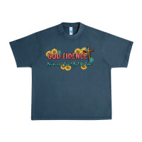 Midnight Navy god fidence Urban Heavy Tee - MaliasSmallBusiness