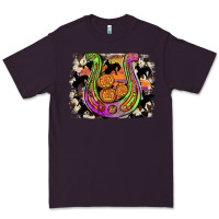 Plum halloween horseshoe Premium Tee - JahusDesignShop