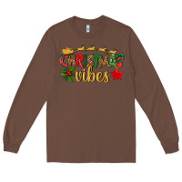 Chestnut christmas vibes Long Sleeve Tee - BundleAndBundleShop