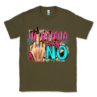 Army Green hahahaha no leopard cowhide Classic Tee - JahusDesignShop