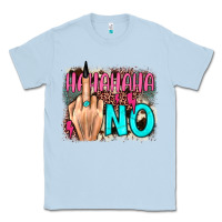 Dusty Blue hahahaha no leopard cowhide Classic Tee - JahusDesignShop