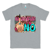 Heather Grey hahahaha no leopard cowhide Classic Tee - JahusDesignShop