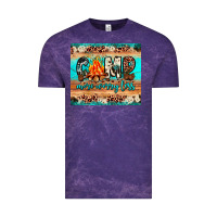 Cloud Purple camp more worry less Vintage Tee - JahusDesignShop