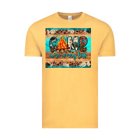 Vintage Mustard camp more worry less Vintage Tee - JahusDesignShop