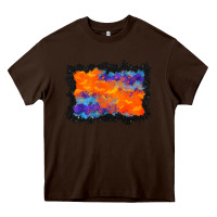 Chocolate Brown halloween bat background Heavy Core Tee - BundleAndBundleShop