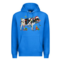 True Royal christmas holstein cow Premium Hoodie - CowGirlArtShop
