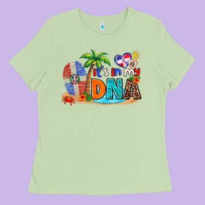 It's In My Dna Ladies Tee Designed By Adodesignshop