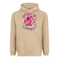 Mushroom cancer picked the wrong girl Heavyweight Hoodie - CowGirlArtShop