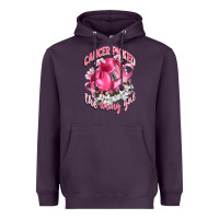 Plum cancer picked the wrong girl Heavyweight Hoodie - CowGirlArtShop