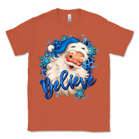 Copper believe winter christmas santa claus Classic Tee - MaliasSmallBusiness