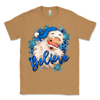 Toasted Coconut believe winter christmas santa claus Classic Tee - MaliasSmallBusiness