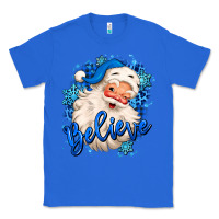 True Royal believe winter christmas santa claus Classic Tee - MaliasSmallBusiness