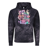 Cloud Black easter cassette tapes Vintage Hoodie - MaliasSmallBusiness