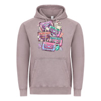 Vintage Zinc easter cassette tapes Vintage Hoodie - MaliasSmallBusiness