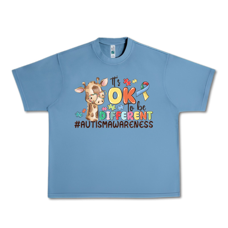 Its Ok To Be Different Urban Heavy Tee by MaliasSmallBusiness | Teevron