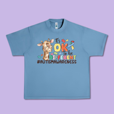 Its Ok To Be Different Urban Heavy Tee Designed By Maliassmallbusiness