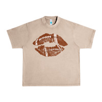 French Oak football lips Urban Heavy Tee - AdoDesignShop