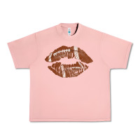 Salmon football lips Urban Heavy Tee - AdoDesignShop