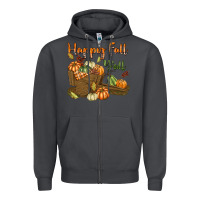 Smoke Happy Fall Y'all Zipper Hoodie - texasbilliewilder