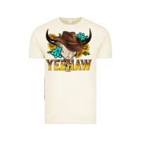 Vintage Arctic yeehaw bull skull Vintage Tee - NancyCooperArtShop