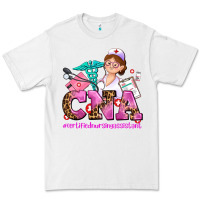 White cna certified nursing assistant Premium Tee - AdoDesignShop
