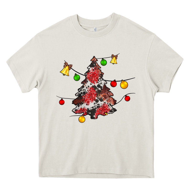 Christmas Trees Lights Heavy Core Tee by JahusDesignShop | Teevron