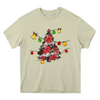 Mossy Christmas trees lights Heavy Core Tee - JahusDesignShop