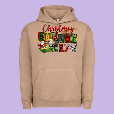 Christmas Baking Crew Urban Hoodie Designed By Fadigitalartstudio
