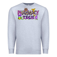 Heather Grey Pharmacy Tech Premium Sweatshirt - HowdyJamesFarm