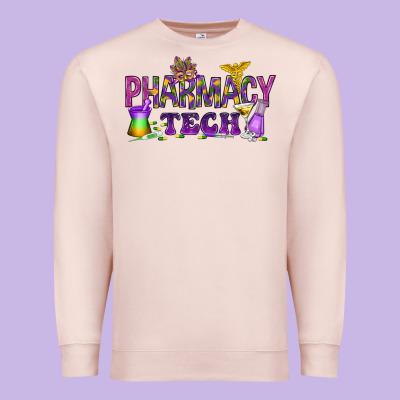 Pharmacy Tech Premium Sweatshirt Designed By Howdyjamesfarm