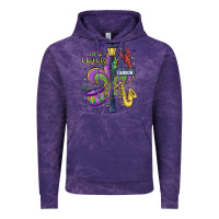 Cloud Purple new orleans mardi gras streets Vintage Hoodie - MaliasSmallBusiness
