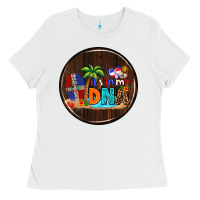 White Dominican Republic car coaster Ladies Tee - AdoDesignShop