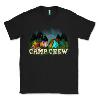 Black camp crew Classic Tee - NancyCooperArtShop