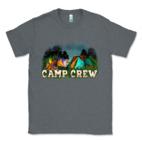 Charcoal Heather camp crew Classic Tee - NancyCooperArtShop