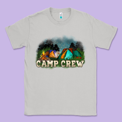 Camp Crew Classic Tee Designed By Nancycooperartshop