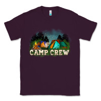 Plum camp crew Classic Tee - NancyCooperArtShop