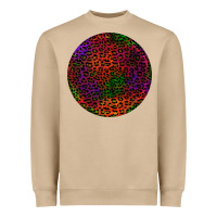 Halloween Round Earrings 2 Heavyweight Sweatshirt | Teevron