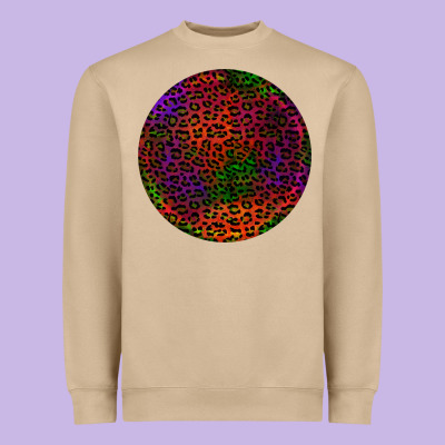 Halloween Round Earrings 2 Heavyweight Sweatshirt Designed By Bundleandbundleshop