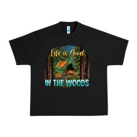 Black life is good in the woods Urban Heavy Tee - NancyCooperArtShop
