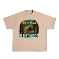 Burro life is good in the woods Urban Heavy Tee - NancyCooperArtShop