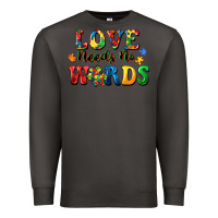 Smoke Love needs no words Premium Sweatshirt - CowGirlArtShop