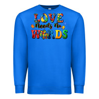 True Royal Love needs no words Premium Sweatshirt - CowGirlArtShop