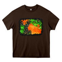 Chocolate Brown halloween mystic symbol background Heavy Core Tee - BundleAndBundleShop