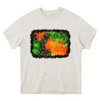 Cream halloween mystic symbol background Heavy Core Tee - BundleAndBundleShop