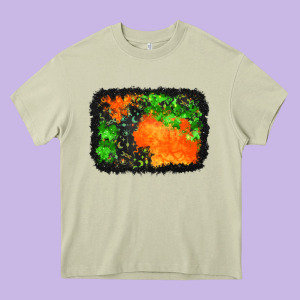 Halloween Mystic Symbol Background Heavy Core Tee Designed By Bundleandbundleshop