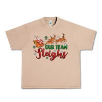 Burro our team sleigh Urban Heavy Tee - MaliasSmallBusiness