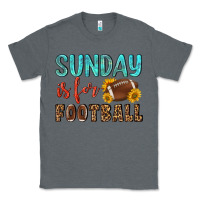 Charcoal Heather sunday is for football Classic Tee - NancyCooperArtShop