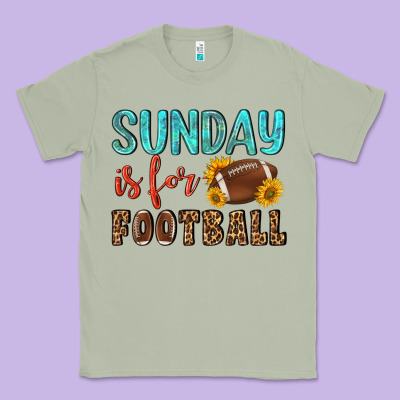 Sunday Is For Football Classic Tee Designed By Nancycooperartshop